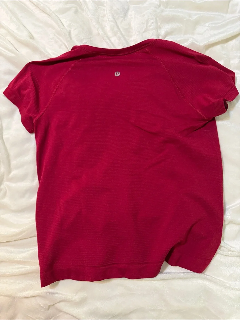 lululemon athletica Short Sleeve Crew Tee in Berry